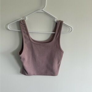 American Eagle Outfitters Dusty Pink Tank Top